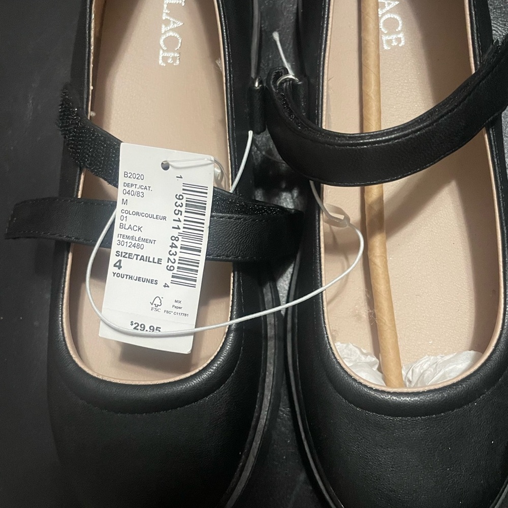 The Children's Place Black Mary Jane Shoes